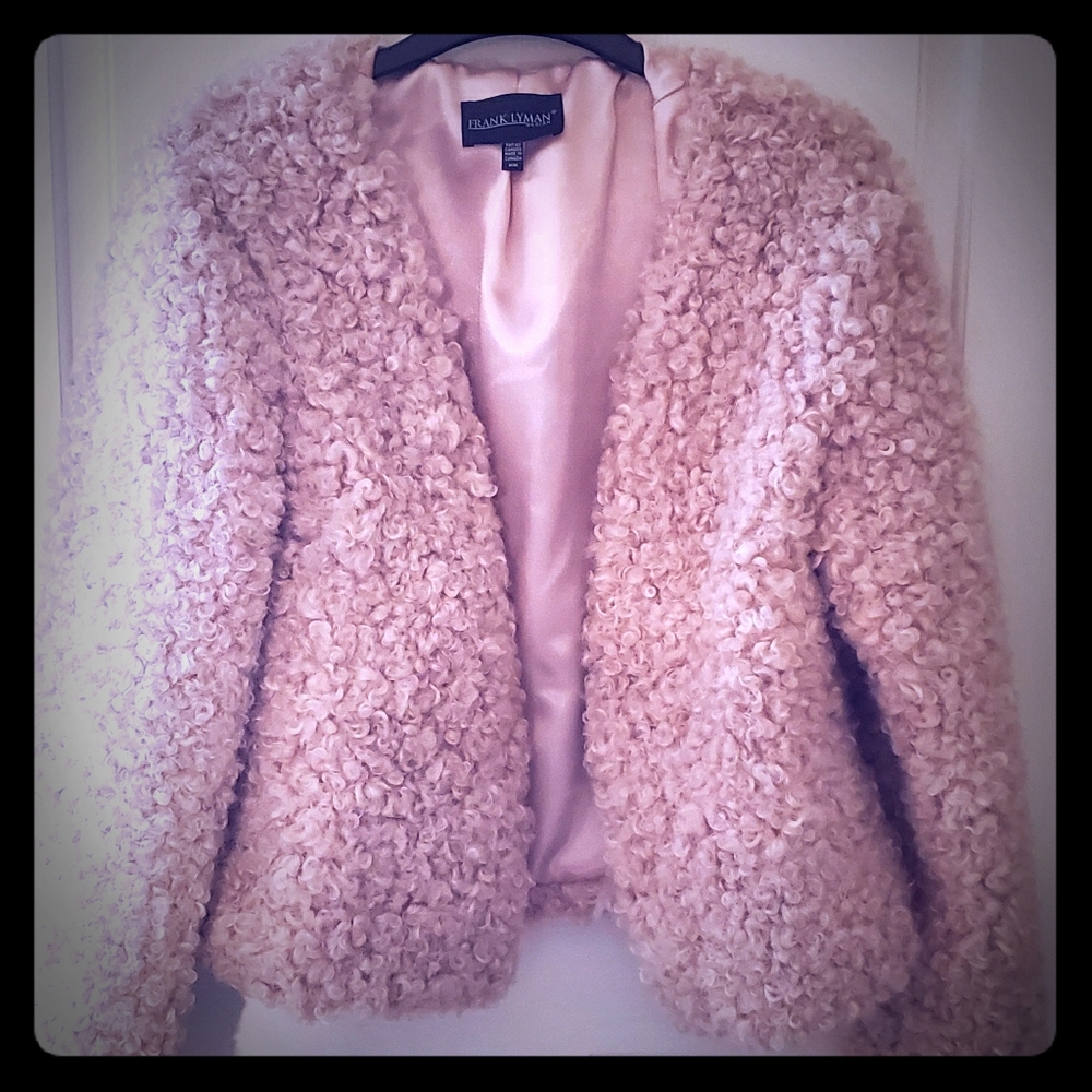 Fluffy Pink Jacket